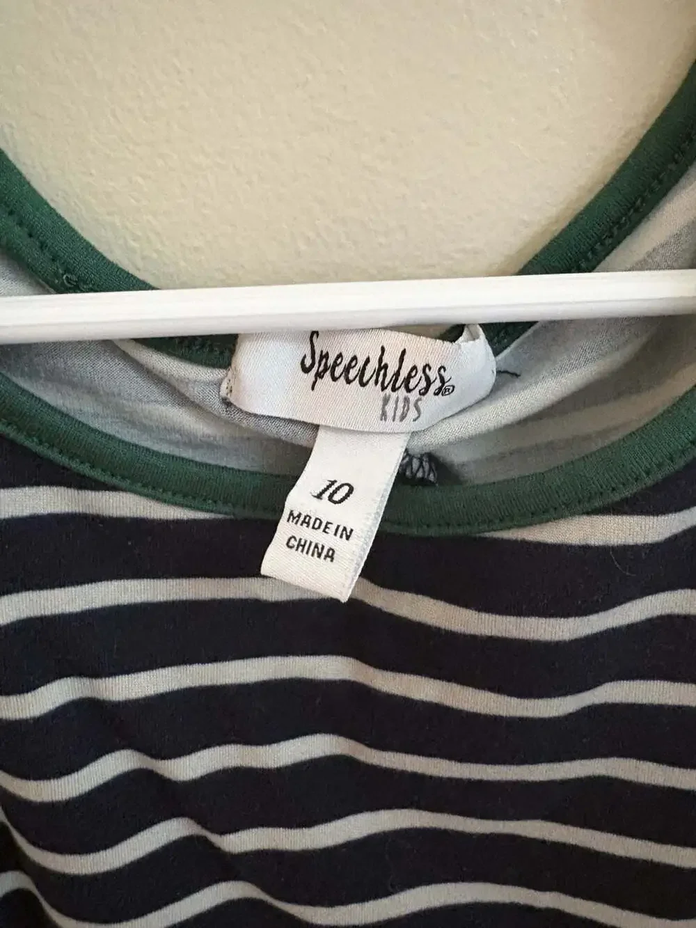 Speechless kids striped